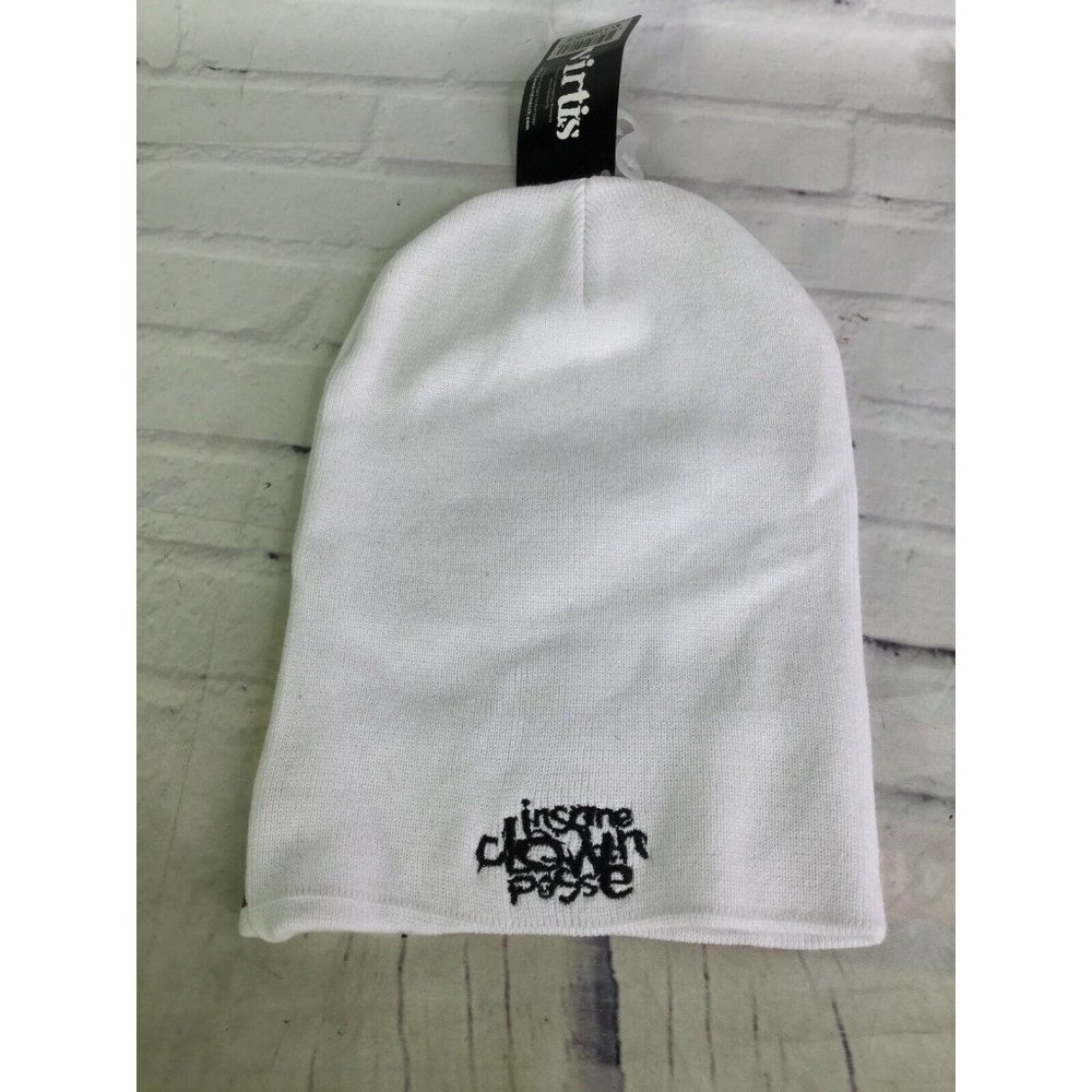 Virtis ICP Insane Clown Posse The Wraith Knit Face Beanie Ski Mask Hat Cap Adult - Picture 2 of 5